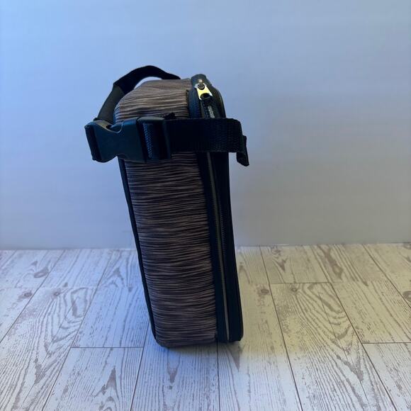 Thermos Insulated Lunch Bag – Black & Grey-square - Picture 2 of 12